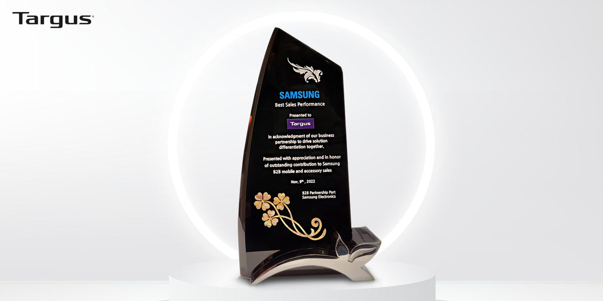 Targus Honored with Award by Samsung Electronics for Best Sales Performance in 2022