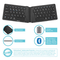 Teclado español foldable antimicrobial para tablets y celulares Targus